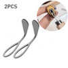 2-Pack Hollow Cat Eye Nail Art Tool