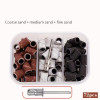 72pcs Nail Drill Sanding Bands Set with Mandrel 3/32”