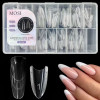 240pcs Nail Extension Molds – Long Coffin Dual Forms Sandwich System