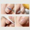 3pcs Diamond Cuticle Removal Bits with 3/32 Shank