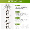 Gentle wax strips for hair removal