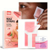 Gentle wax strips for hair removal