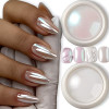 Iridescent Mermaid Chrome Nail Powder Set