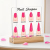 Nail Shapes Display Board