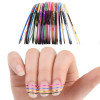 10 Rolls Nail Striping Tape Set
