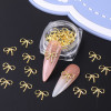 3 Boxes Metal Bow 3D Nail Art Decorations