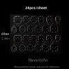 240pcs Double-Sided Adhesive Tabs for False Nails