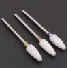 3pcs Ceramic Nail Drill Bits