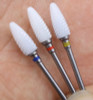 3pcs Ceramic Nail Drill Bits