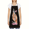 Nail Art Design Printed Apron for Nail Technicians