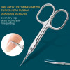 Professional Curved Head Russian Dead Skin Scissors