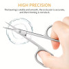 Professional Curved Head Russian Dead Skin Scissors