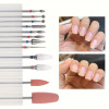 12pcs Ceramic & Silicone Nail Grinding Head Set