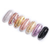 Metallic Nail Transfer Foils (Set 7 pcs)