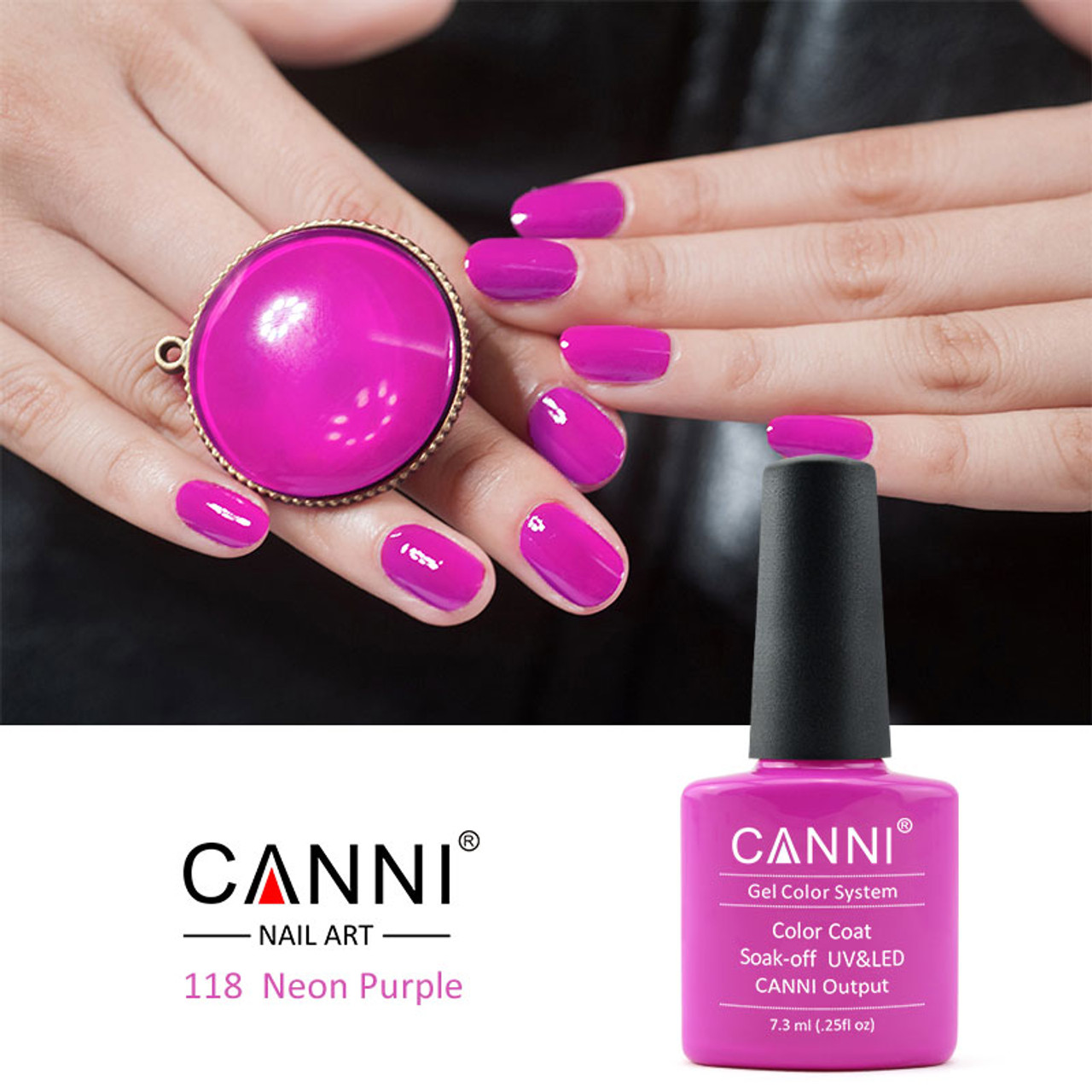 Neon Purple  ml - Color # 118 - Fashion Mouse