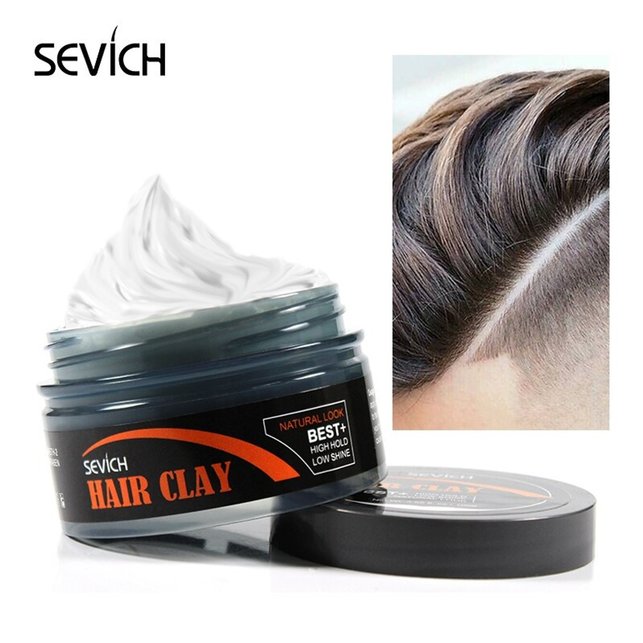 Sevich, Strong Hold Hair Styling Clay Wax for Men 100 g