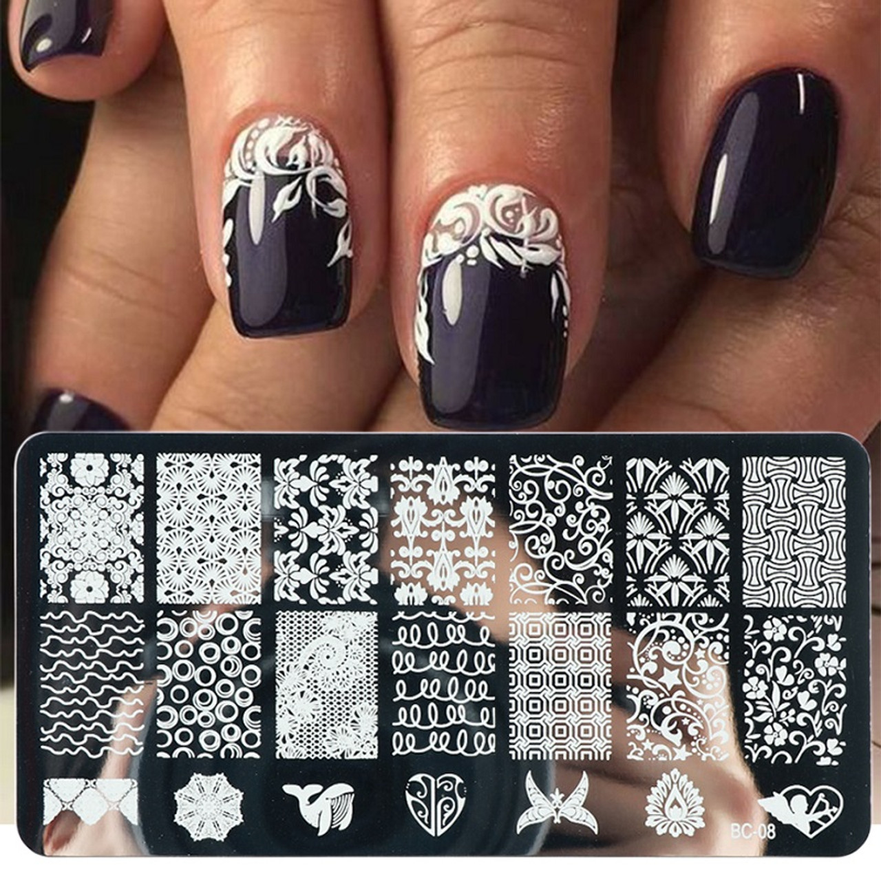 Autumn Wishes Fall Occasions Stamping Plate | Maniology