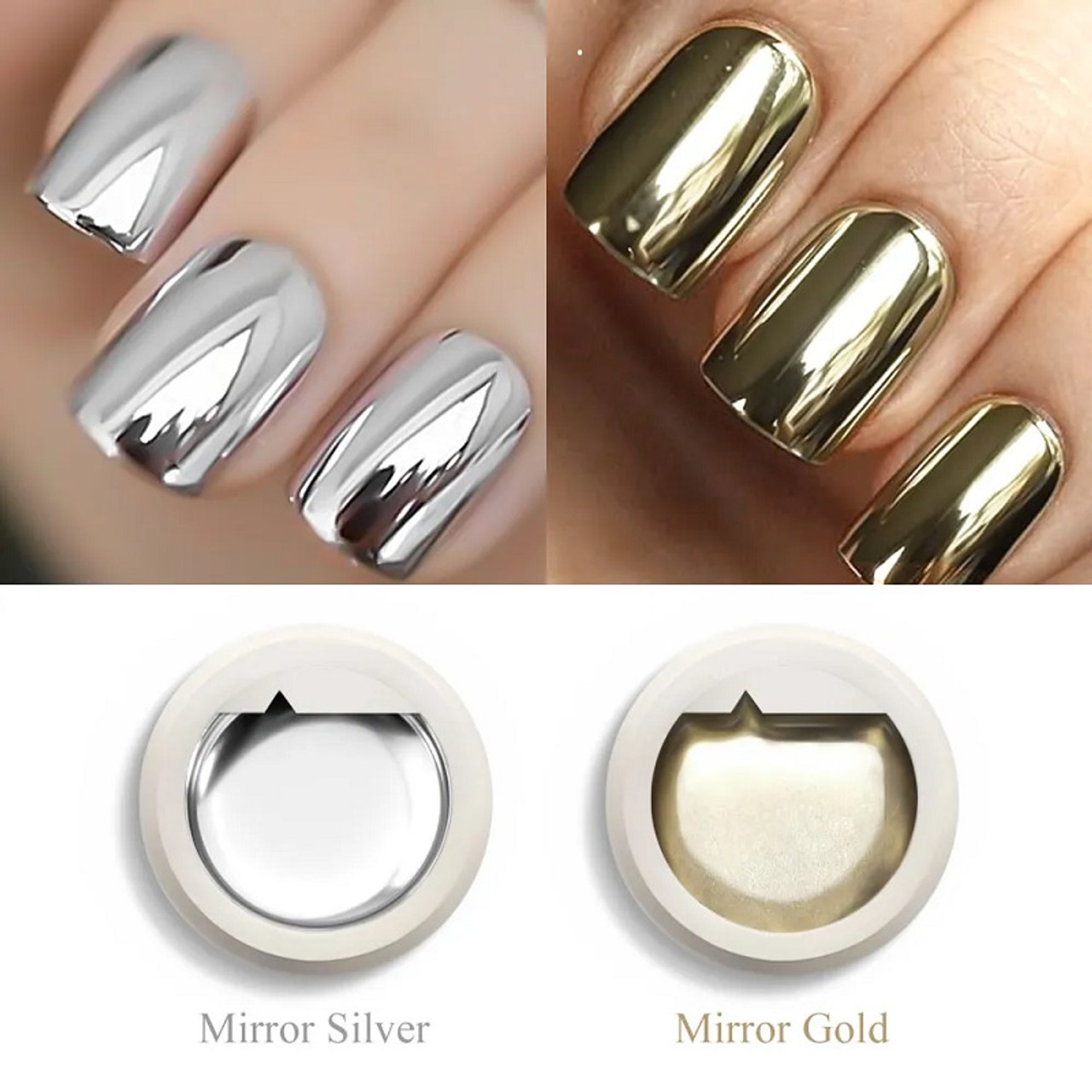 NEE JOLIE Metallic Mirror Nail Polish mirror Effect Chrome Nail Art Polish  Varnish Exquisite 3.5ml Nail Polish - Price history & Review | AliExpress  Seller - DIY Nails Shop Store | Alitools.io