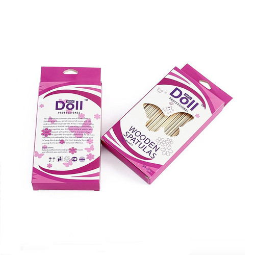 50 pcs Disposable Hair Removal Spatula Waxing Sticks