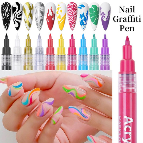 Waterproof Nail Art Graffiti Pen
