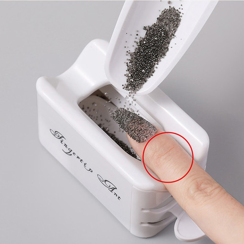 Nail Powder Recycling Tray System