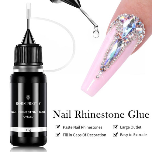 Fast Dry Nail Glue for Rhinestones