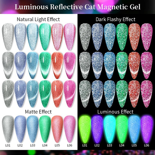 Luminous Reflective Cat Eye Gel - L03