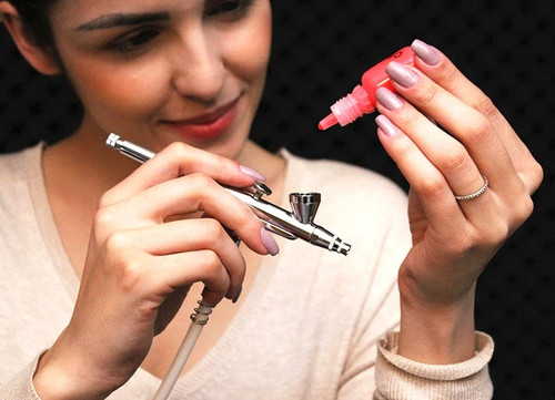 Professional nail airbrush spray paint