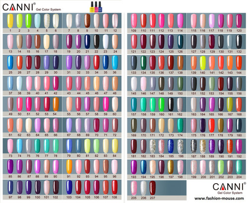 Canni Gel Polish 7.3 ml Canni Gel Polish 7.3 ml