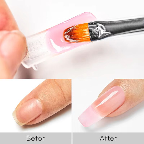 Nail Extension Set with Led Lamp