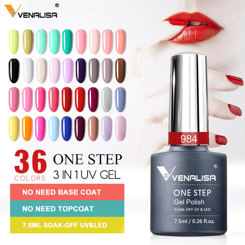 Venalisa 7.5ml One Step 3 in 1 Gel Polish