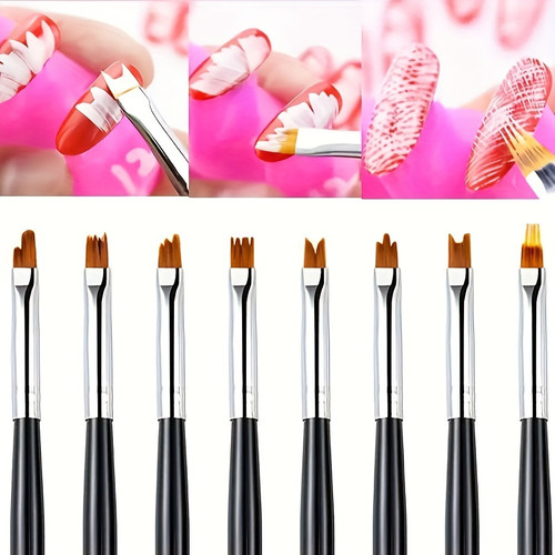 8pcs Nail Art Brush Set