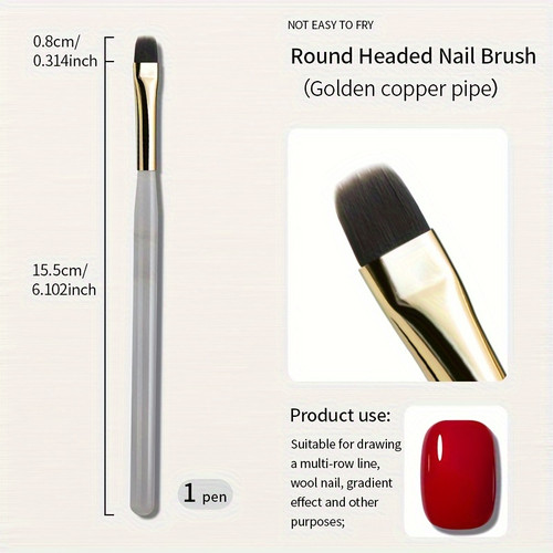Professional Round Head Nail Brush