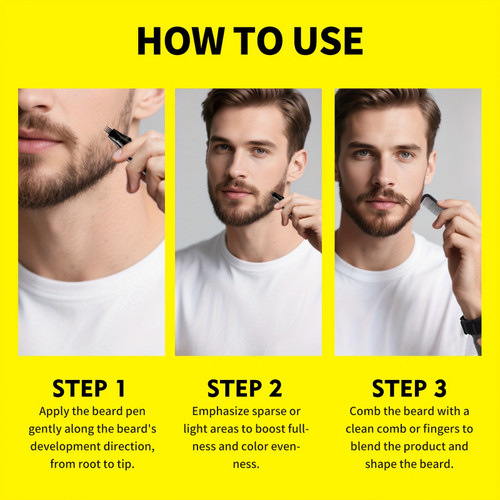 SEVICH Men's Beard Pen Filler Kit