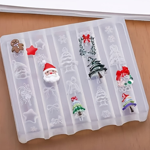 Christmas Silicone Nail Art Mold