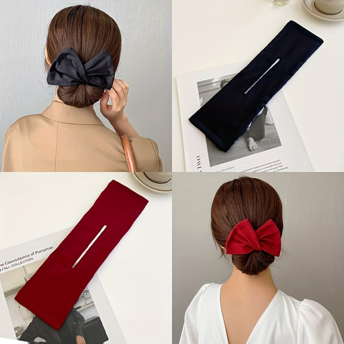 Bow Shaped Hair Curler Hair Bun Maker