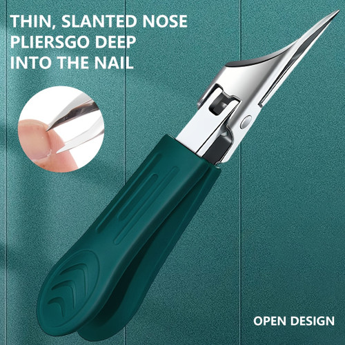 Stainless Steel Precision Trimmer with Ultra-Fine Angled Design
