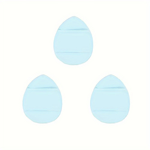 Pear-Shaped Mini Makeup Sponges (3pcs)