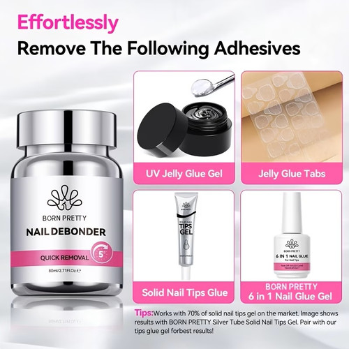 BORN PRETTY Quick Nail Debonder & Remover Gel