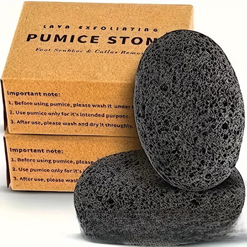 Natural Lava Stone Foot Scrub – Exfoliating Foot & Hand Tool