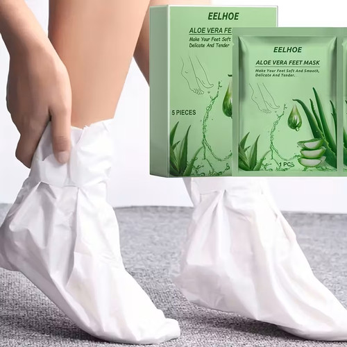 5pcs Aloe Vera Foot Mask
