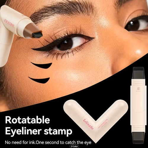 Dual Tip Rotating Eye Line Stamp Pen