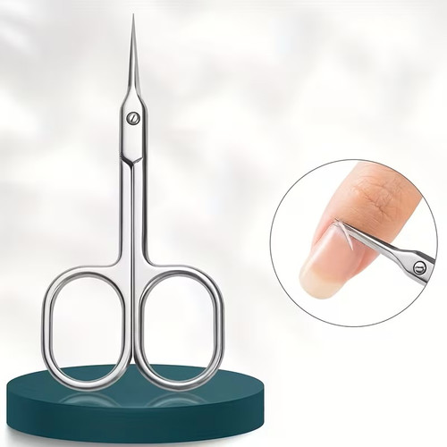 Professional Curved Head Russian Dead Skin Scissors