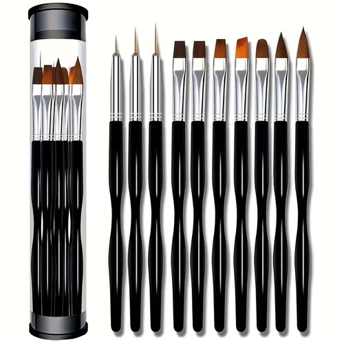 10pcs Professional Nail Art Brush Set