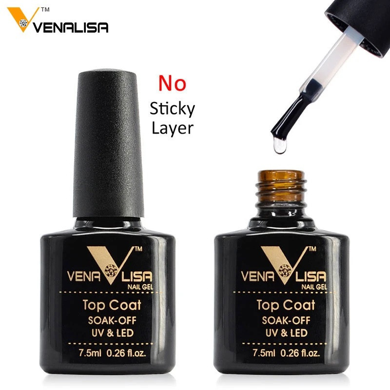 Venalisa UV/Led Top Coat (No Sticky) 7.5 ml
