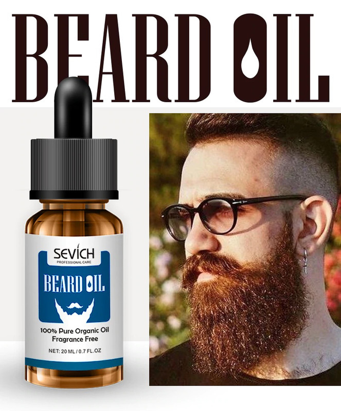 Sevich Natural Beard Oil for Styling and Growth 20 ml
