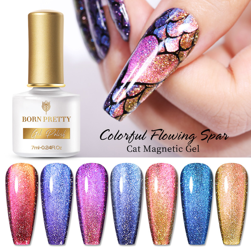 Colorful Flowing Cat Magnetic Gel 7 ml
