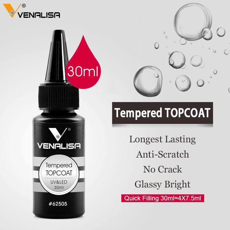 Venalisa UV/Led Tempered Top Coat 30 ml