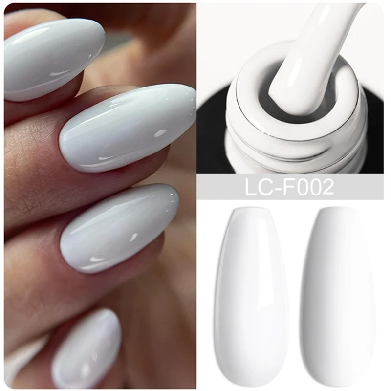 LilyCute Nail Gel Polish 7ml - Color# F002 (White)
