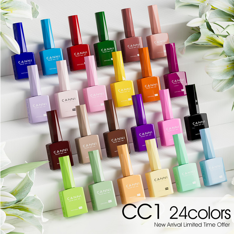 CANNI Hema/TPO Free Gel Polish 9ml - 144 colors